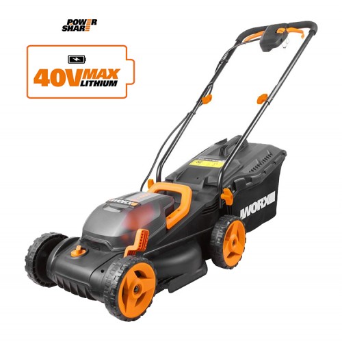 Аккумуляторная газонокосилка WORX WG779E